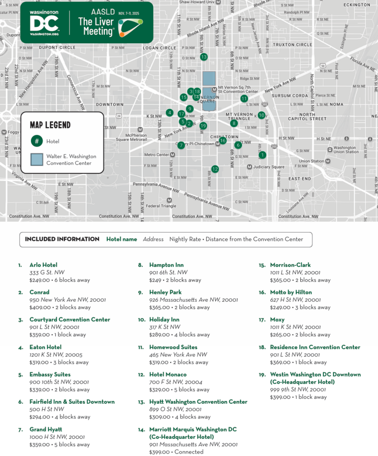 DC Hotel Map