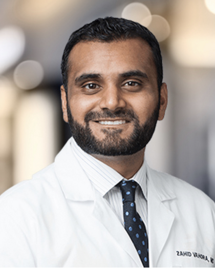 Zahid M Vahora, MD